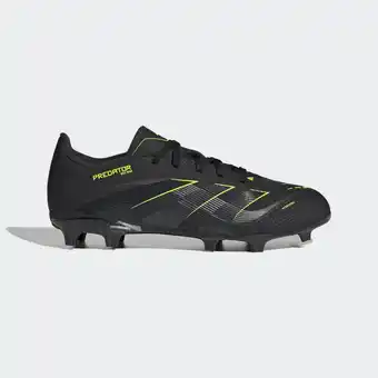 Decathlon Voetbalschoenen voor kinderen Predator League FG/MG zwart aanbieding