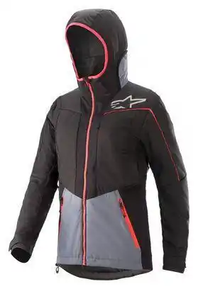 Decathlon Alpinestars Women's Jacket Stella Denali 2 Gray / Black / Coral Fluo aanbieding