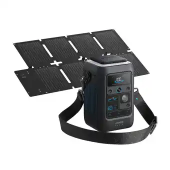 Decathlon Kit batterij Anker SOLIX C300X DC met zonnepaneel 60 W aanbieding