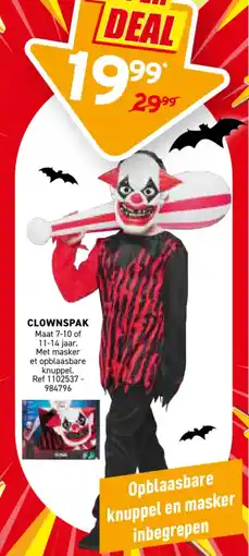 Trafic Clownspak aanbieding