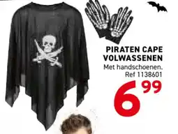 Trafic Piraten cape volwassenen aanbieding