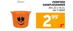 Trafic Pompoen snoepjesemmer aanbieding