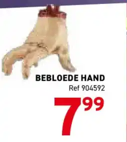 Trafic Bebloede hand aanbieding