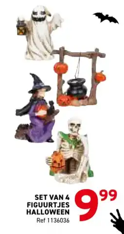 Trafic Set van 4 figuurtjes halloween aanbieding