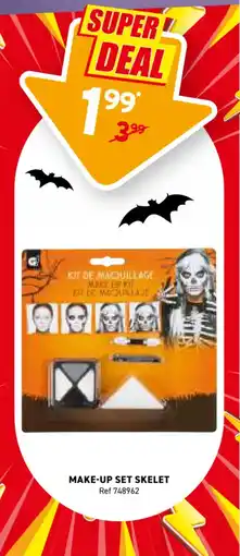 Trafic Make-up set skelet aanbieding