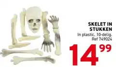 Trafic Skelet in stukken aanbieding