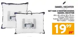 Trafic Set van 2 hoofdkussens daniel hechter aanbieding