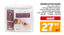 Trafic Dekbed extra warm aanbieding