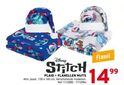Trafic Stitch plaid + flanellen muts aanbieding