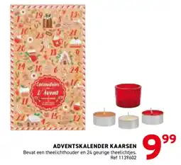 Trafic Adventskalender kaarsen aanbieding