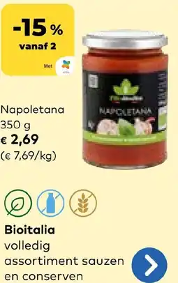 Bio Planet Bioitalia Napoletana aanbieding