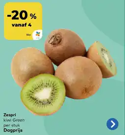Bio Planet Zespri kiwi Green aanbieding