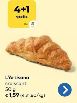Bio Planet L'Artisana croissant aanbieding