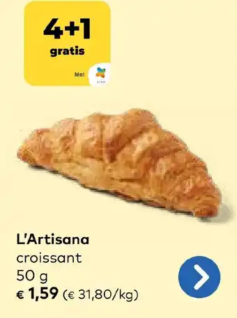 Bio Planet L'Artisana croissant aanbieding