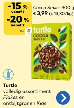 Bio Planet Turtle Cocoa Smiles aanbieding