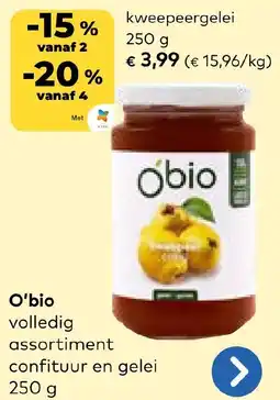 Bio Planet O'bio kweepeergelei aanbieding