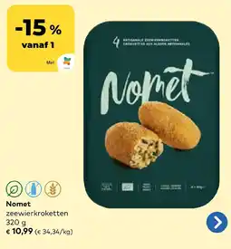 Bio Planet Nomet zeewierkroketten aanbieding