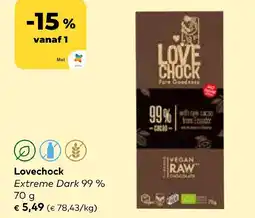 Bio Planet Lovechock Extreme Dark 99 % aanbieding