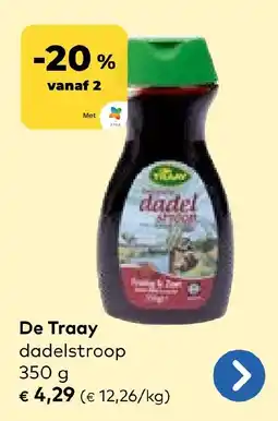 Bio Planet De Traay dadelstroop aanbieding