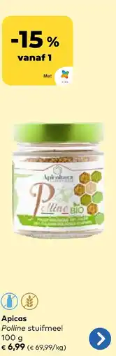 Bio Planet Apicas Polline stuifmeel aanbieding