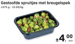 Bon Ap Gestoofde spruitjes met breugelspek aanbieding