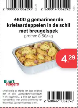 Bon Ap Gemarineerde krielaardappelen in de schil met breugelspek aanbieding