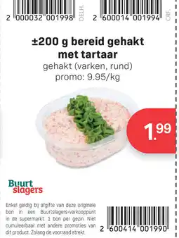Bon Ap Bereid gehakt met tartaar aanbieding