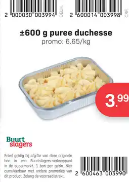 Bon Ap Puree duchesse aanbieding