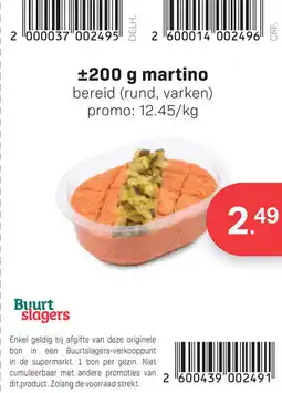 Bon Ap Martino aanbieding