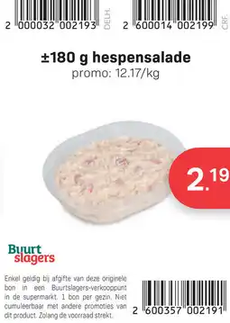 Bon Ap Hespensalade aanbieding
