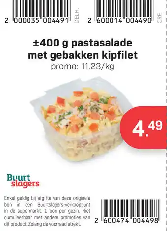Bon Ap Pastasalade met gebakken kipfilet aanbieding