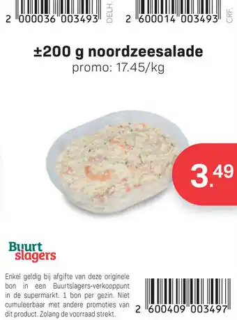 Bon Ap Noordzeesalade aanbieding