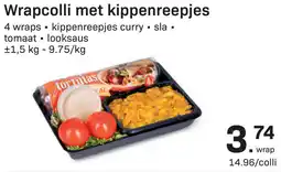 Bon Ap Wrapcolli met kippenreepjes aanbieding