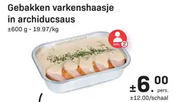 Bon Ap Gebakken varkenshaasje in archiducsaus aanbieding