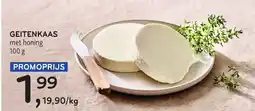 Alvo Geitenkaas met honing aanbieding