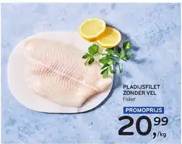 Alvo Pladijsfilet zonder vel fisker aanbieding