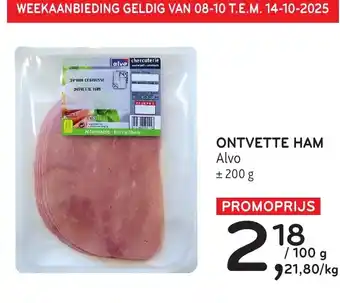 Alvo Ontvette ham aanbieding