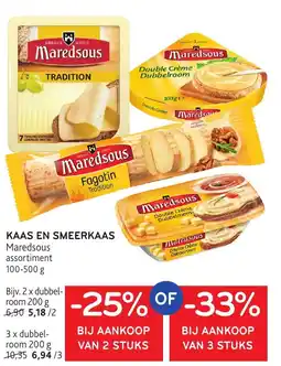 Alvo Maredsous kaas en smeerkaas aanbieding