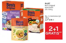 Alvo Ben's Original rijst aanbieding