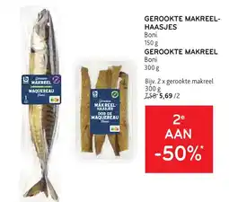 Alvo Boni gerookte makreel haasjes / gerookte makreel aanbieding