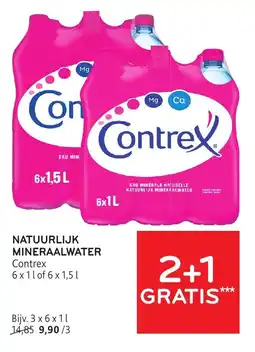 Alvo Contrex natuurlijk mineraalwater aanbieding