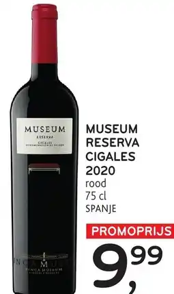 Alvo Museum Reserva Cigales 2020 rood aanbieding