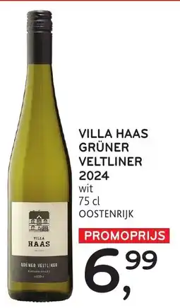 Alvo Villa Gaas Grüner Veltliner 2024 wit aanbieding