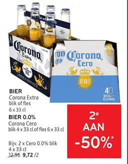 Alvo Corona extra / Cero bier aanbieding