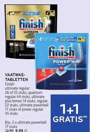 Alvo Finish vaatwastabletten aanbieding