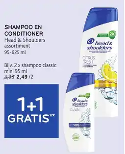 Alvo Head & shoulders shampoo en conditioner aanbieding