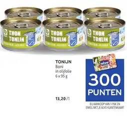 Alvo Tonijn boni in olijfolie aanbieding