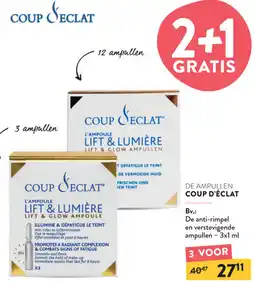 Di Coup d'éclat de ampullen aanbieding