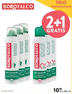 Di Borotalco deodorants aanbieding