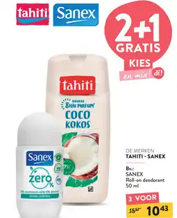 Di Tahiti - Sanex De merken aanbieding